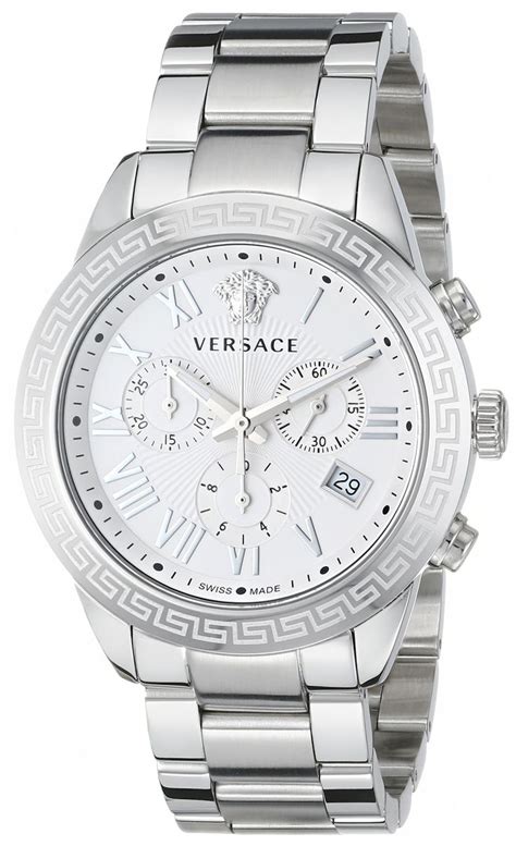 versace vqb05 men's silver watch|versace credit card check.